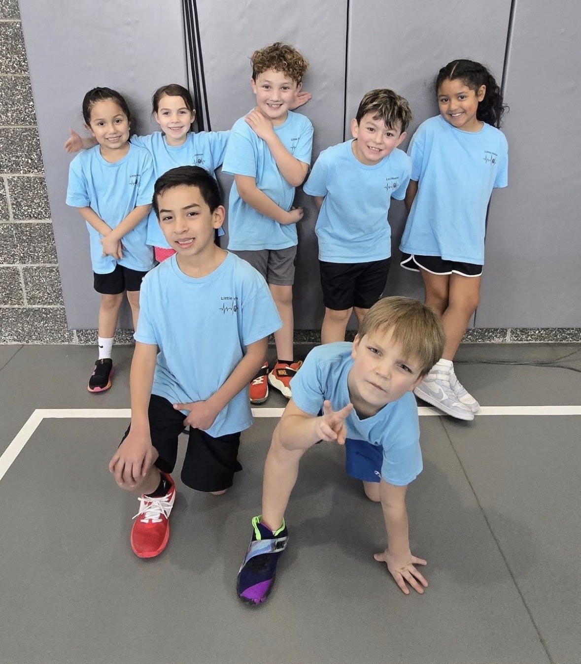 Sponsored youth basketball team