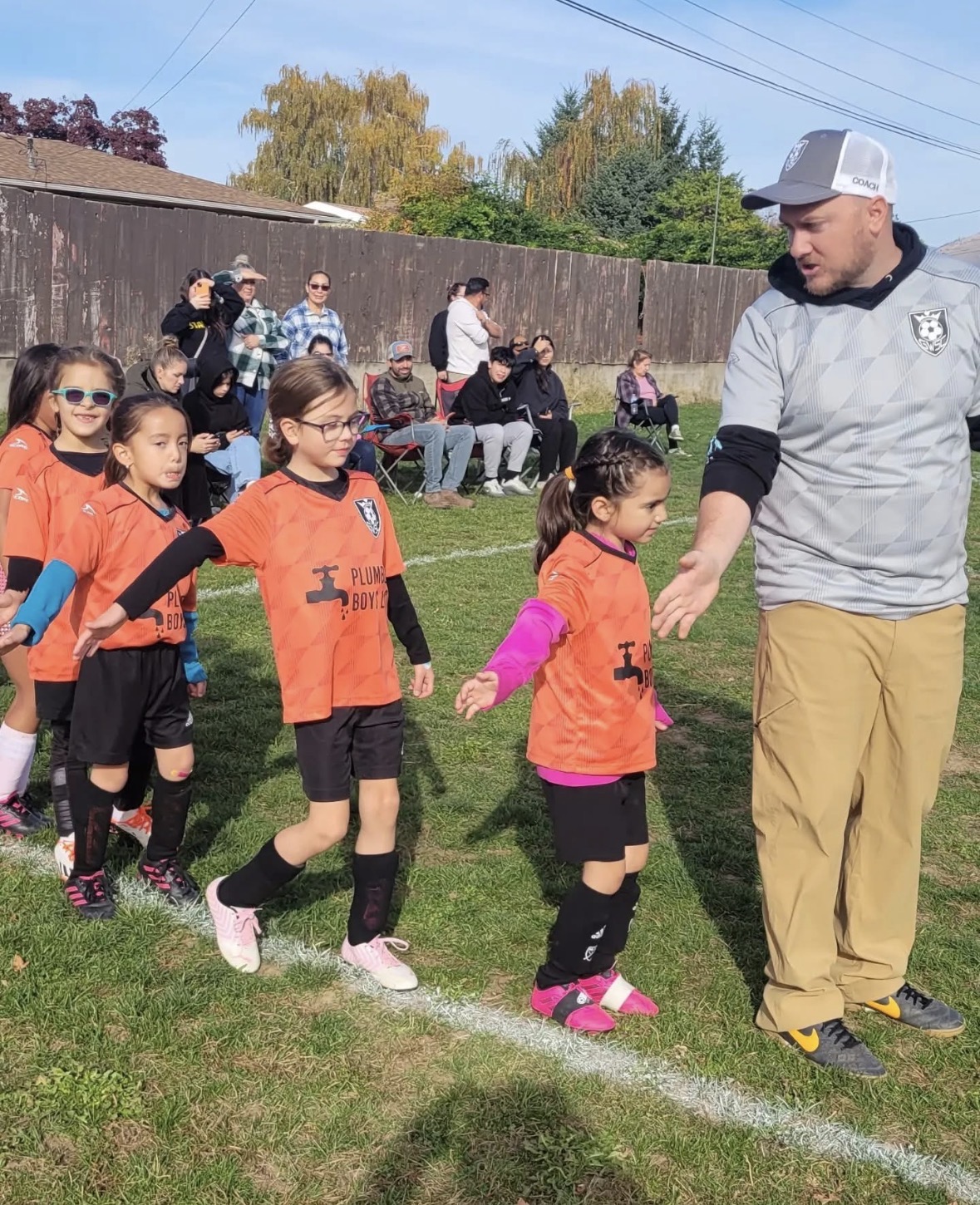 Game day with our sponsored squad