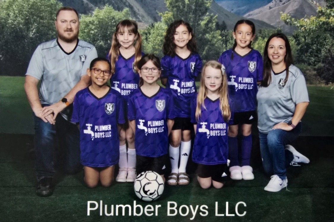 Plumber Boys LLC sponsored youth soccer team